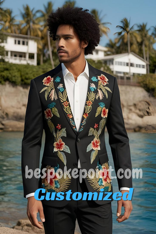 Men 2pc Suits (NS-294) Bespoke Point