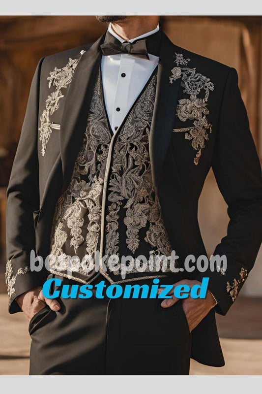 Men 2pc Suits (NS-378) Bespoke Point