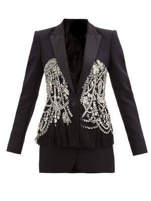 Women Black Jacket (WS-117) Bespoke Point