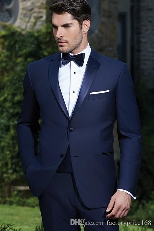 Men 2pc Blue Cotton Suit (MS-06) Bespoke Point