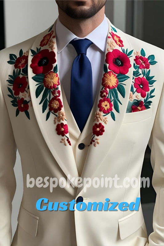Men 2pc Suits (NS-365) Bespoke Point