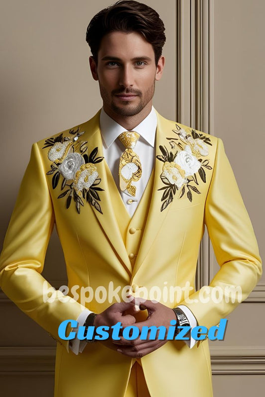 Men 2pc Suits (NS-329) Bespoke Point