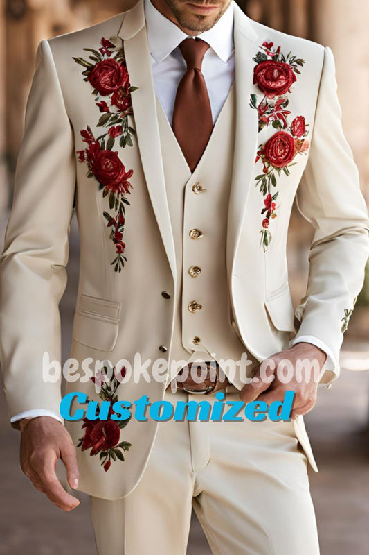 Men 2pc Suits (NS-401) Bespoke Point