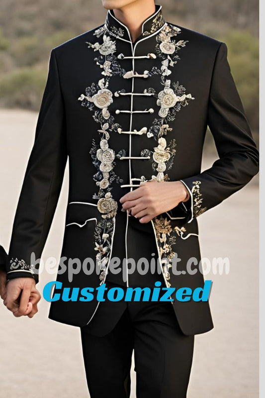 Men 2pc Suits (NS-379) Bespoke Point