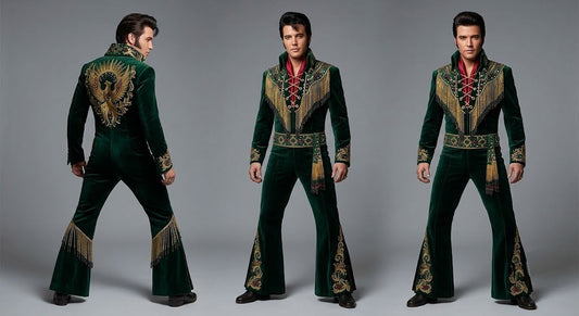 Men 2pc French Rococo Fashion 18th Century Suit Costume(HS) Bespoke Point