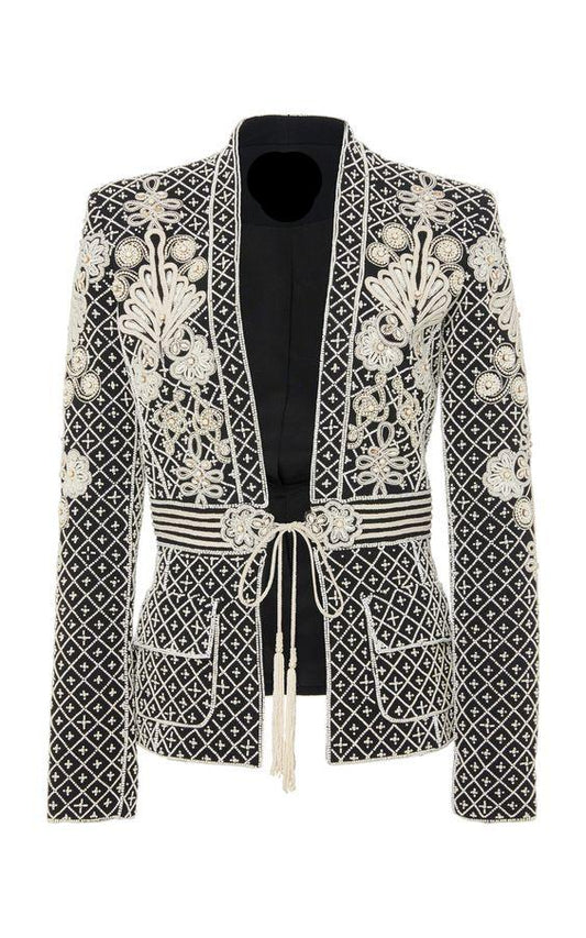 Women Black Jacket (WS-119) Bespoke Point