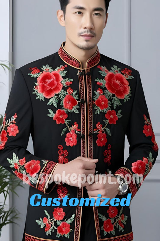 Men 2pc Suits (NS-298) Bespoke Point