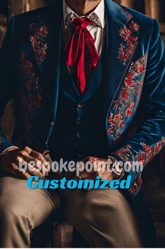 Men 2pc Suits (NS-389) Bespoke Point