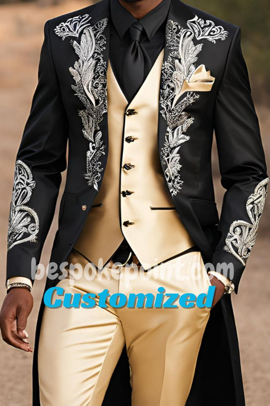 Men 2pc Suits (NS-372) Bespoke Point
