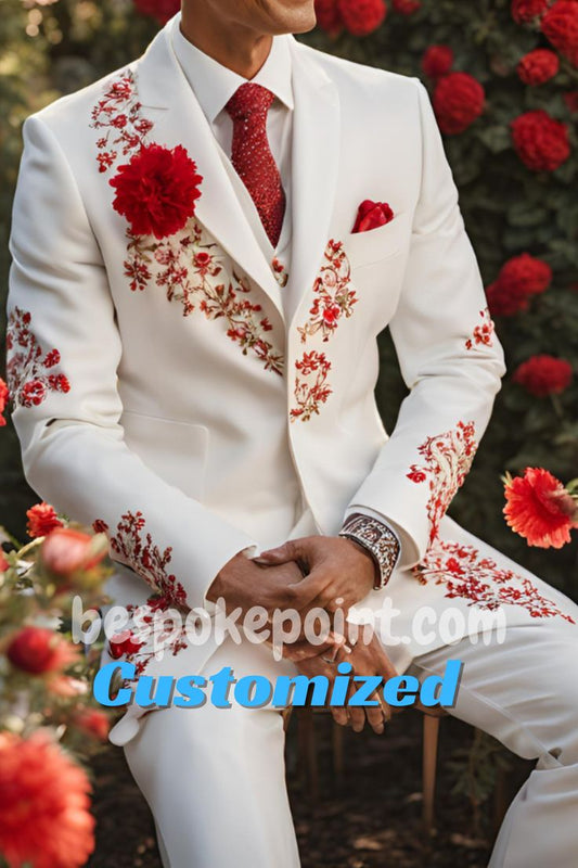 Men 2pc Suits (NS-406) Bespoke Point