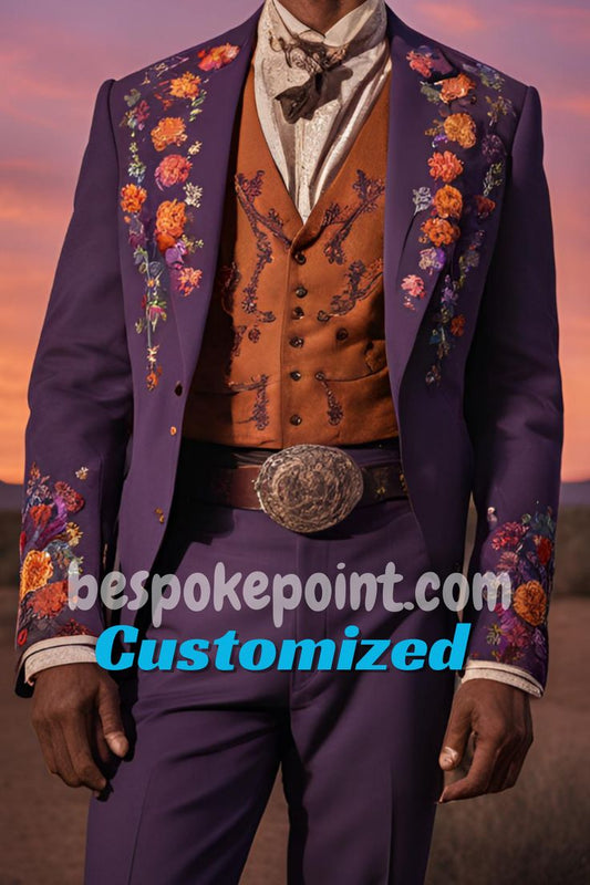 Men 2pc Suits (NS-396) Bespoke Point
