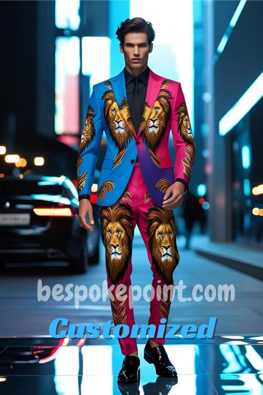 Men 2pc Suits (NS-303) Bespoke Point