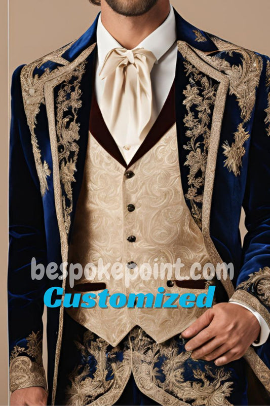 Men 2pc Suits (NS-390) Bespoke Point