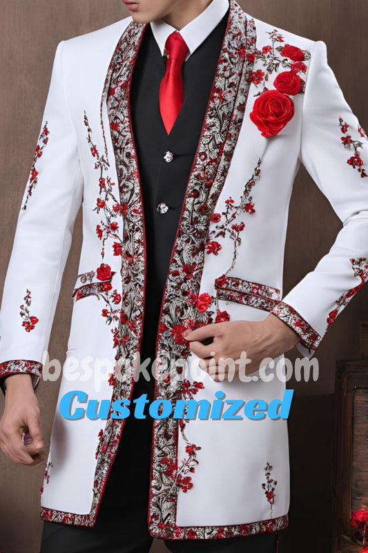 Men 2pc Suits (NS-283) Bespoke Point