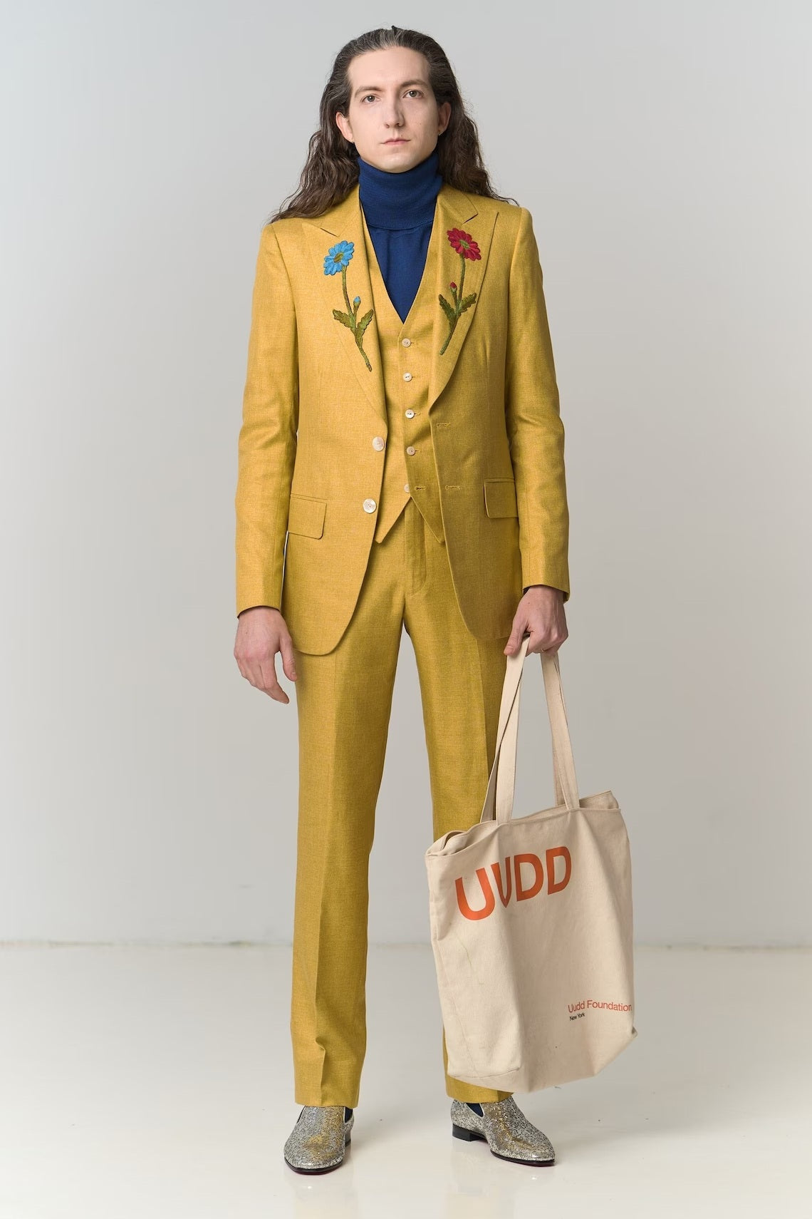 Men 2pc Embroidery Suit (NS-11) Bespoke Point