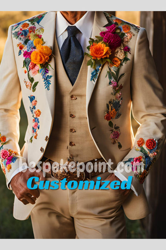 Men 2pc Suits (NS-395) Bespoke Point