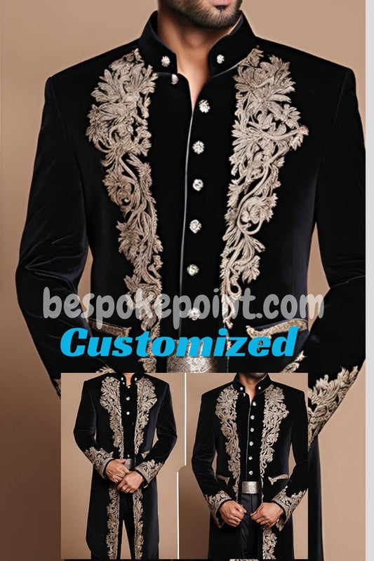 Men 2pc Suits (NS-386) Bespoke Point