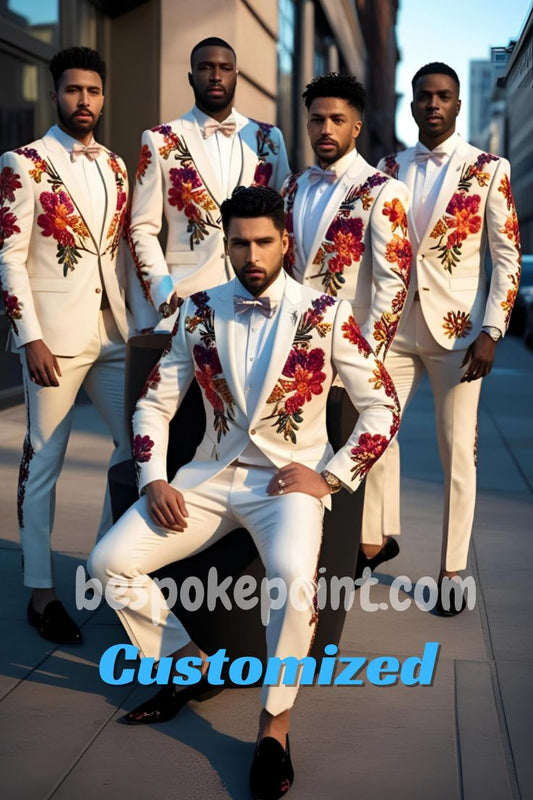 Men 2pc Suits (NS-290) Bespoke Point
