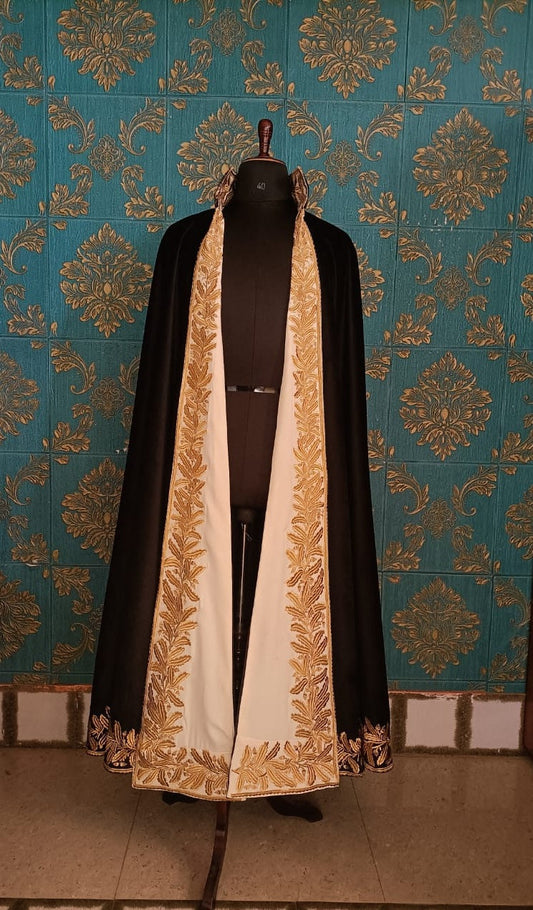 Nobleman Costume Fully Golden Embroidered Rococo Cape Bespoke Point