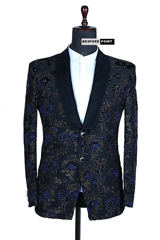 Men 2pc Embroidery Suit (NS-02) Bespoke Point
