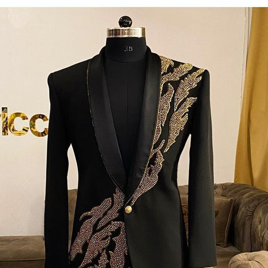 Men 2pc Suits (NS-495) Bespoke Point