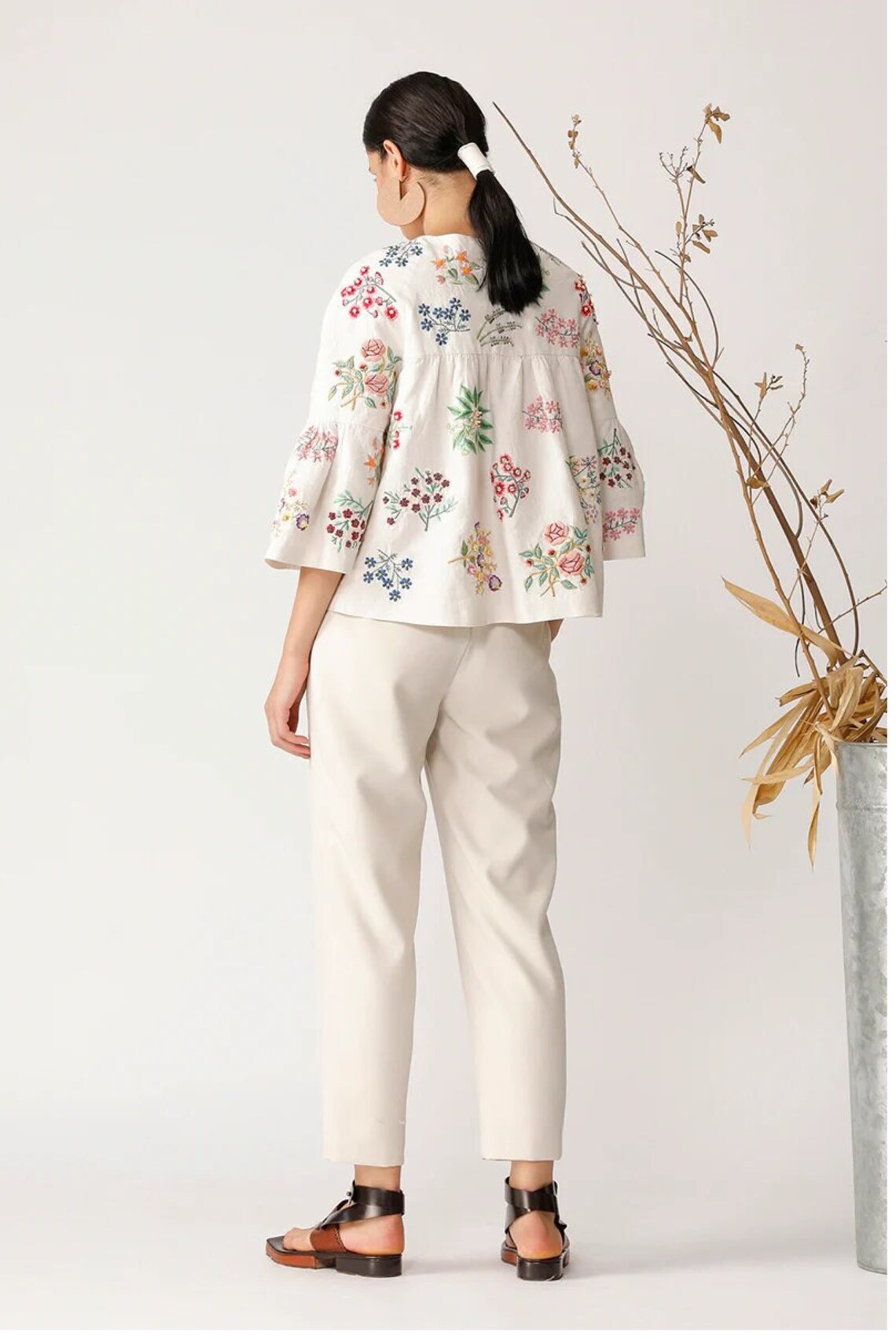 Women Ivory 2pc Suit (WS-45) Bespoke Point