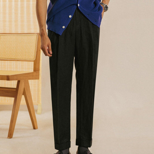 Men Black Gurkha Pant (BP-27) Bespoke Point