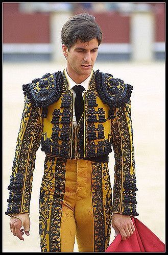 Matador Jacket Suit Unisex Yellow Black Heavy Hand Embroidered (MS-03) Bespoke Point