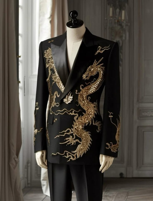 Men 2pc Suits (NS-457) Bespoke Point