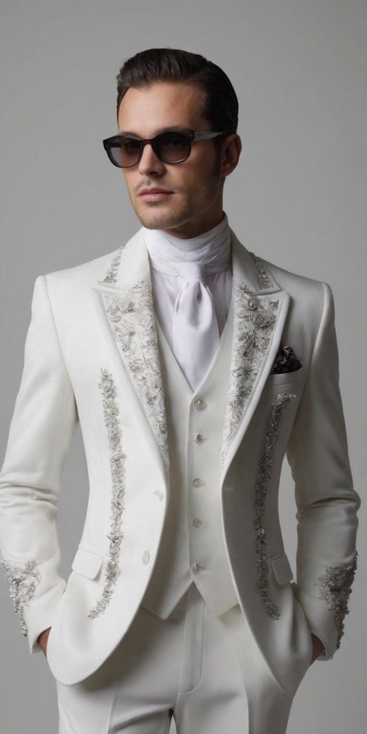Men 2pc Suits (NS-455) Bespoke Point