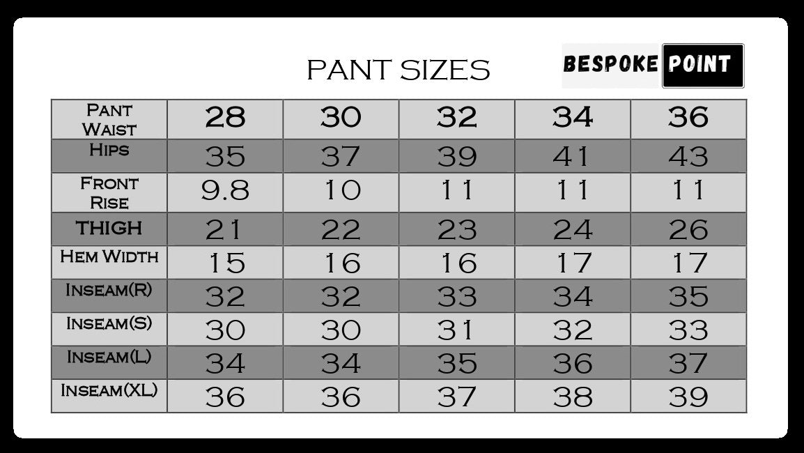 Men Black Denim Gurkha Pant (BP-03)