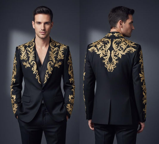 Men 2pc Suits (NS-575) Bespoke Point