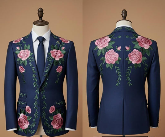 Men 2pc Suits (NS-571) Bespoke Point