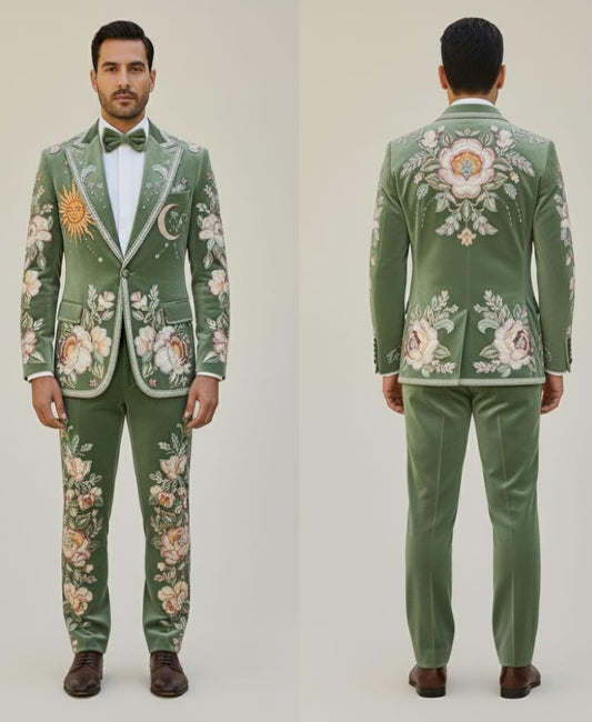Men 2pc Suits (NS-568) Bespoke Point