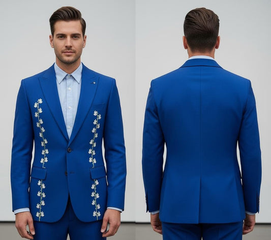 Men 2pc Suits (NS-565) Bespoke Point