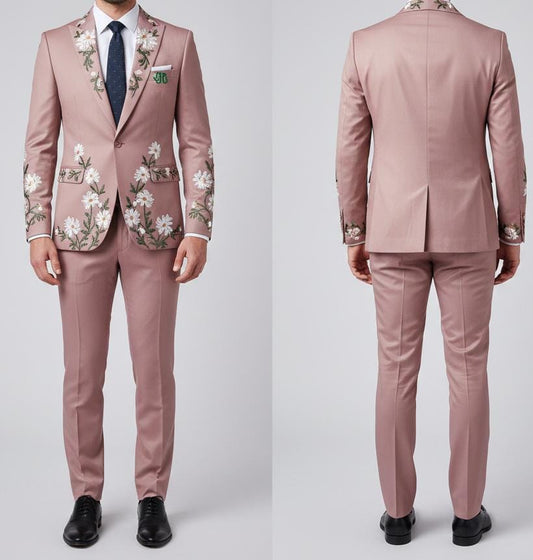 Men 2pc Suits (NS-561) Bespoke Point