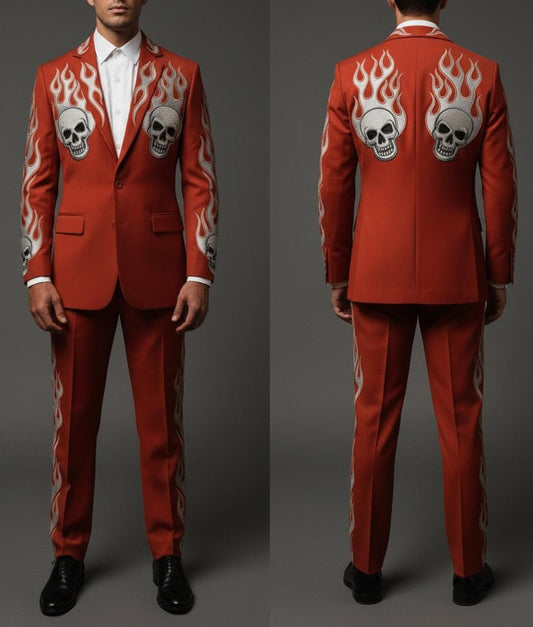 Men 2pc Suits (NS-363) Bespoke Point