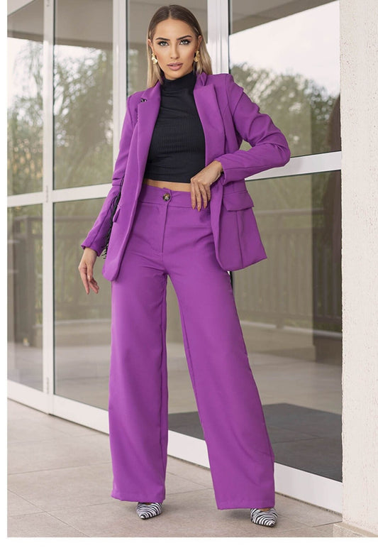 Women Black 3pc Suit (WS-93) Bespoke Point