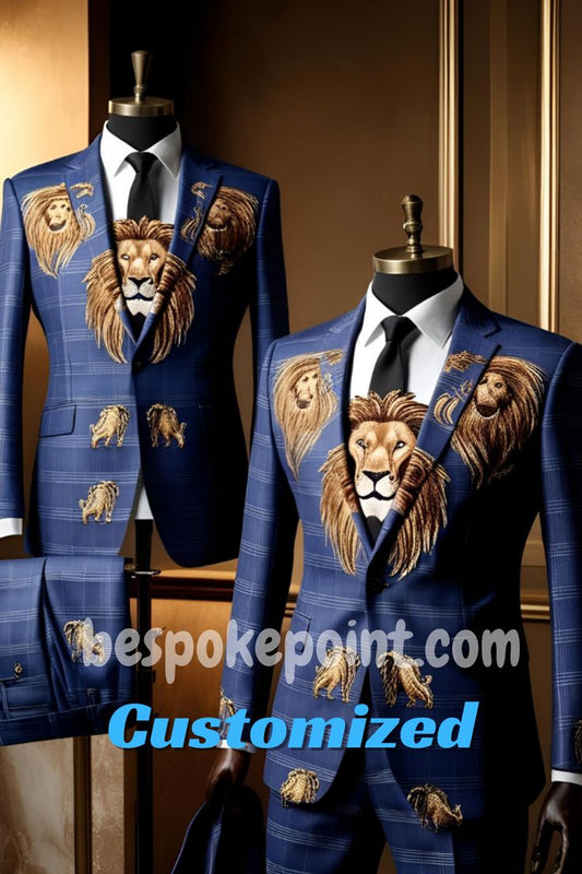 Men 2pc Suits (NS-304) Bespoke Point