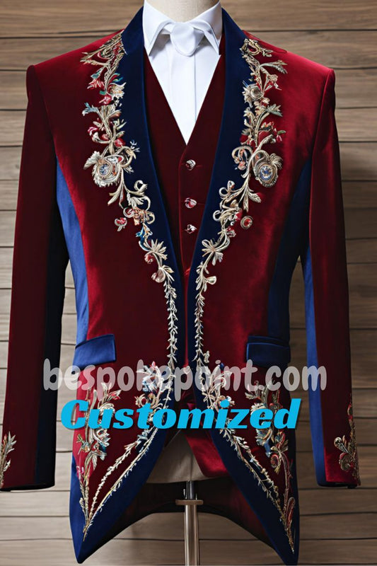 Men 2pc Suits (NS-375) Bespoke Point