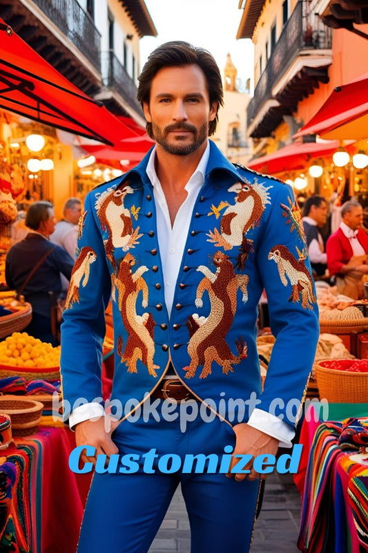 Men 2pc Suits (NS-410) Bespoke Point