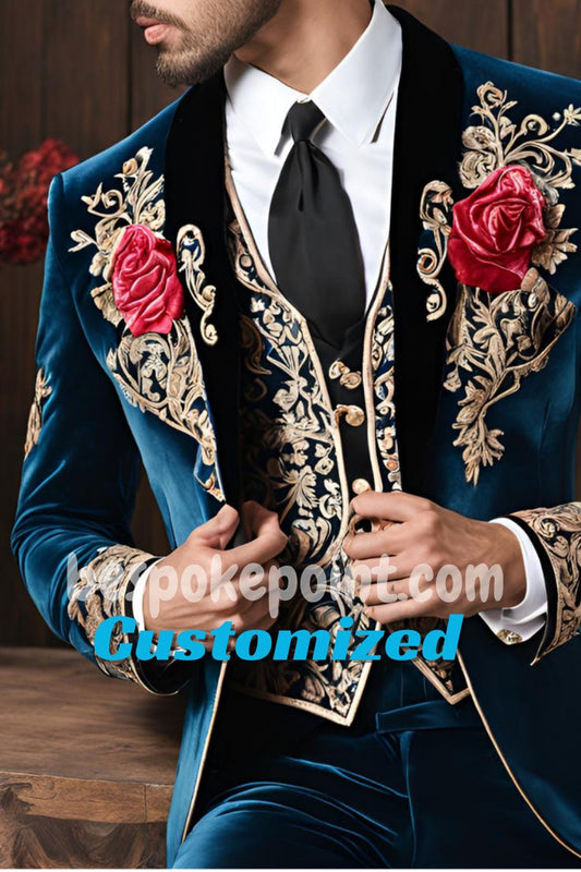 Men 2pc Suits (NS-383) Bespoke Point