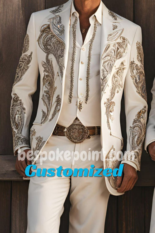 Men 2pc Suits (NS-361) Bespoke Point