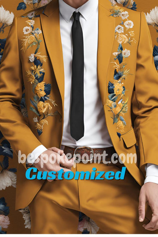 Men 2pc Suits (NS-367) Bespoke Point