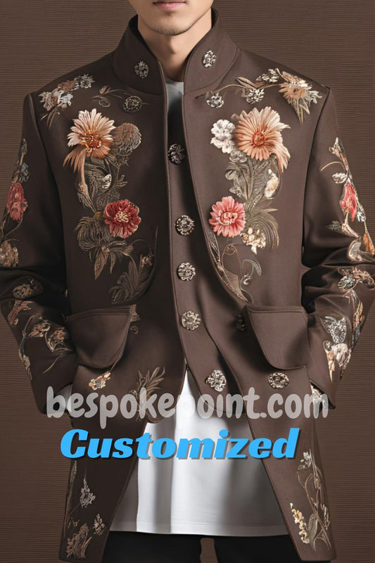 Men 2pc Suits (NS-279) Bespoke Point