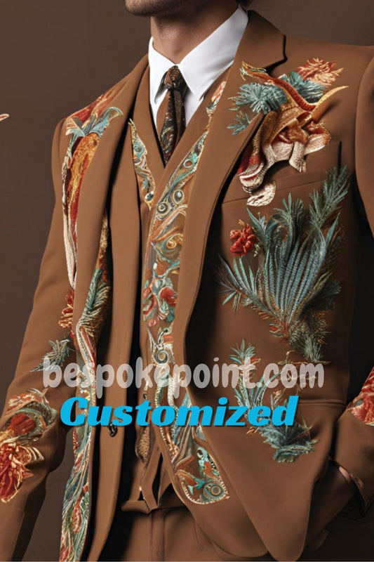 Men 2pc Suits (NS-356) Bespoke Point