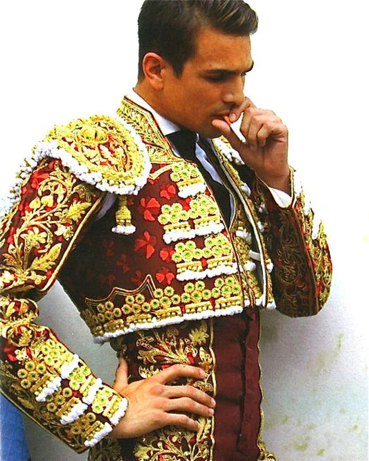 Matador Jacket 3pc Suit Unisex Heavy Hand Embroidered (MS-45) Bespoke Point