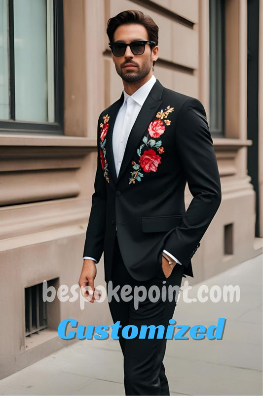 Men 2pc Suits (NS-330) Bespoke Point