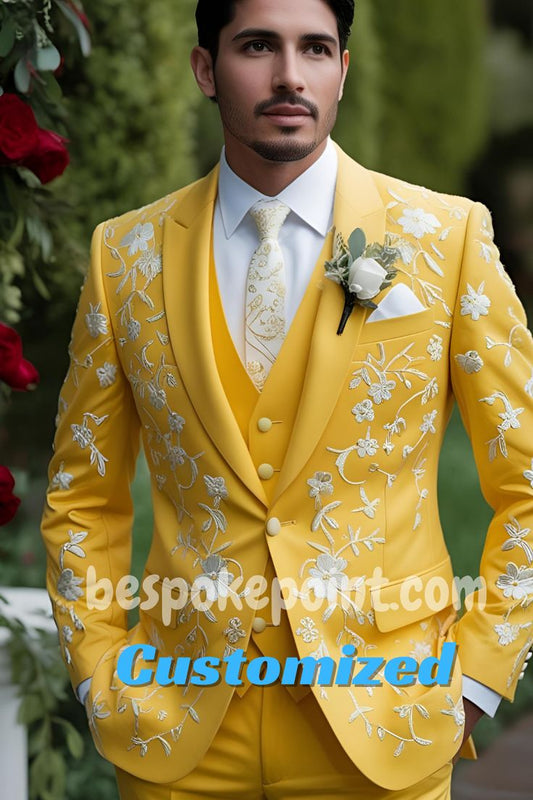 Men 2pc Suits (NS-324) Bespoke Point
