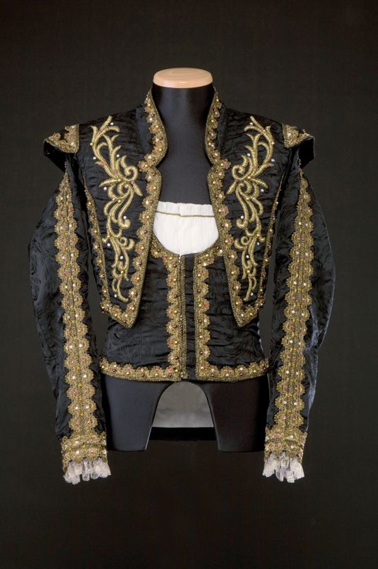 Men 3pc French Rococo Fashion 18th Century Suit Costume Hand Embroidery Free Lace Jabots & Cuff (HS-228) Bespoke Point